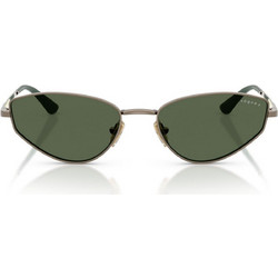 Vogue VO4323S 51389A Γυναικεία Γυαλιά Ηλίου Cat Eye Μεταλλικά Χρυσά με Πράσινο Φακό