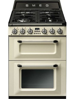 Smeg TR62P Κουζίνα Ηλεκτρική με Εστίες Αερίου 60cm