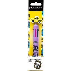 Blue Sky Friends Multi Colour Taxi Στυλό Διαρκείας Πολύχρωμο FS149632