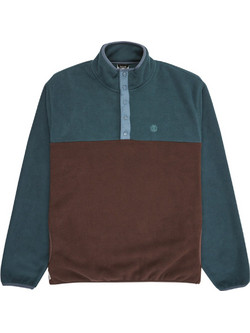 Element Ανδρικό Φούτερ Fleece Πράσινο Καφέ ELYJK00222