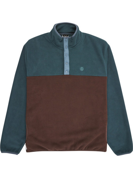 Element Ανδρικό Φούτερ Fleece Πράσινο Καφέ ELYJK00222