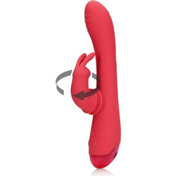 Loveline Swinging Rabbit G-Spot Vibrator Δονητής Rabbit 22.5cm Κόκκινος