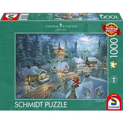 Puzzle Schmidt Santa's Silent Night 1000 Κομμάτια