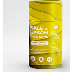 Brand Italia Peach & Mango Epsom Άλατα Μπάνιου Κρύσταλλοι 350gr