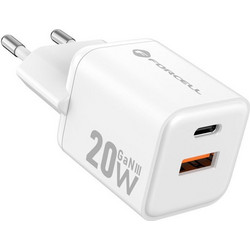 Forcell VT-35A Φορτιστής χωρίς Καλώδιο με Θύρα USB-A & Θύρα USB-C 20W Quick Charge 4.0 & Power Delivery