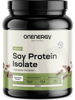 OnEnergy Soy Isolate Chocolate Φυτική Πρωτεΐνη Χωρίς Λακτόζη 1kg