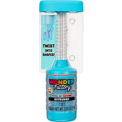 MGA Entertainment Wonder Factory Never Dry Dough Extruder Blue