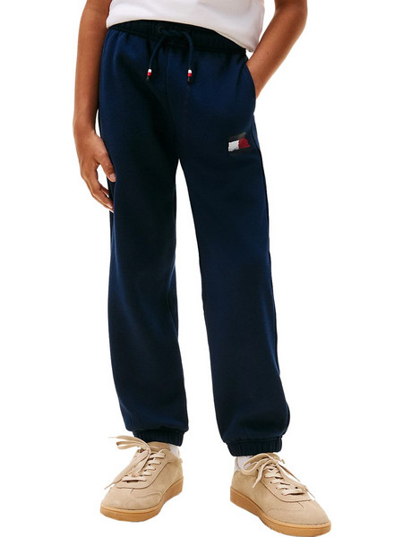 Tommy Hilfiger Παιδικό Παντελόνι Φόρμας Navy Μπλε KB0KB10113-C1G