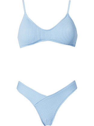 Stefania Frangista Bikini Set Μπουστάκι Brazil Γαλάζιο SF2539CT/SF2539CB