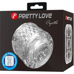 Pretty Love Crystle 3D Double Sided Pocket Αυνανιστήρι Clear