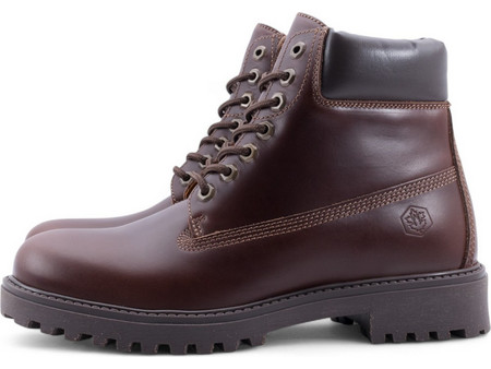 Lumberjack Ανδρικά Αρβυλάκια Δερμάτινα Καφέ 102198156