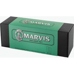 Marvis Classic Strong Mint Οδοντόκρεμα για Λεύκανση κατά της Πλάκας 85ml + Tube Stand