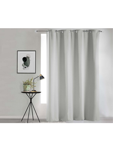 Douceur d'interieur Κουρτίνα Συσκότισης με Τρουκς 135x280 Occult 1608660 Pearl