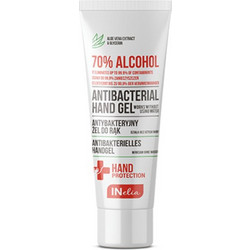 Inelia Antibacterial Hand Gel Aloe Vera Αντισηπτικό Gel Χεριών 30ml