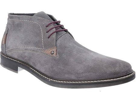 Adam's Ανδρικά Μποτάκια Suede Γκρι 543/4504