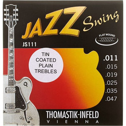 Thomastik-Infeld Jazz Swing JS-111T Σετ 6 Χορδές Ηλεκτρικής Κιθάρας Nickel Plated Steel 11-47"