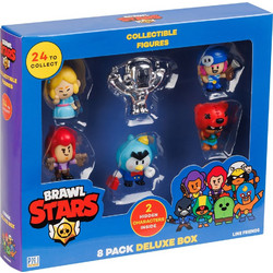 PMI Brawl Stars Collectible Figures 8 Pack Deluxe Box B