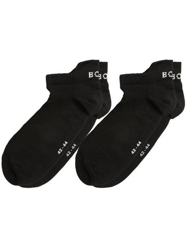 Bjorn Borg Ανδρικές Κάλτσες Κοντές Μαύρες 2Pack 9999-1391-90011