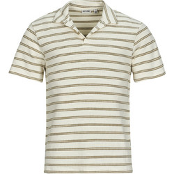 Only & Sons Ανδρική Μπλούζα Polo Κοντομάνικη Μπεζ 22033034