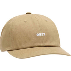 Obey Ανδρικό Καπέλο Jockey Υφασμάτινο Μπεζ 100580429