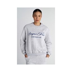 Sugarfree Γυναικείο Φούτερ Γκρι 25832041-211