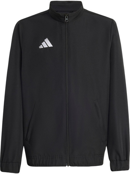 Adidas Παιδική Ζακέτα Φούτερ με Φερμουάρ Μαύρη JZ6608