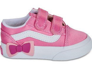 Vans Old Skool Παιδικά Sneakers Μποτάκια Ροζ Φούξια VN000E9WFRQ1
