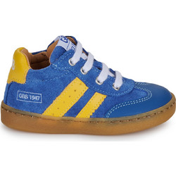 GBB Παιδικά Sneakers Μποτάκια Royal Blue Κίτρινα AN201-42