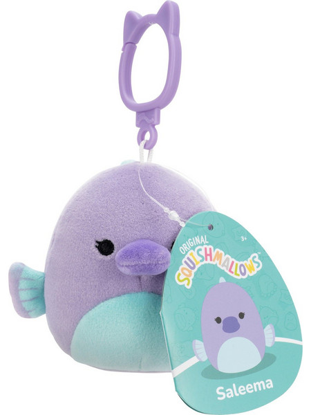 Jazwares Squishmallows P22 Saleema The Paddlefish με Κλιπ 9cm