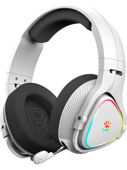 A4Tech Bloody MR710 Ασύρματο Gaming Headset Over Ear White
