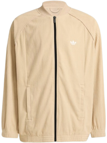 Adidas Παιδικό Κοτλέ με Φερμουάρ Μπεζ KC7039
