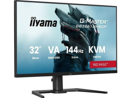 iiyama G-Master GB3261UHSCP-B1 VA HDR Gaming Monitor 31.5" 3840x2160 4K UHD 144Hz 0.6ms
