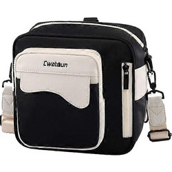 Caden D118-1 Small Black White