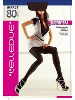 Elledue Impact Καλσόν 80 Den Μαύρο I82A-B