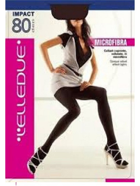 Elledue Impact Καλσόν 80 Den Μαύρο I82A-B