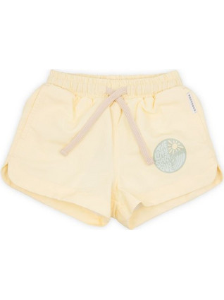 Bamboom Logo Little Surfers Αντηλιακό UV Βρεφικό Μαγιό Σορτς Κίτρινο 729