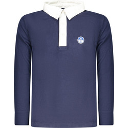 North Sails Παιδικό Polo Μακρυμάνικο Navy Μπλε Λευκό 795103000-0898