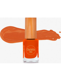 Charlotte Bio Orange Rust Gloss Βερνίκι Νυχιών Μακράς Διαρκείας 10ml