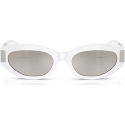 Versace VE4501 314/6V Γυναικεία Γυαλιά Ηλίου Cat Eye Κοκάλινα Λευκά με Γκρι Φακό