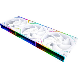 Thermalright TL-M12QW Case Fan 120mm ARGB με Σύνδεση 3-Pin 4-Pin PWM 3τμχ White