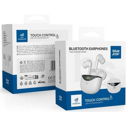 Blue Star T60 Ακουστικά Bluetooth In Ear White