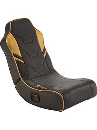 X Rocker SHADOW 2.0 Καρέκλα Gaming Δερματίνης Μαύρη Χρυσή 5132201