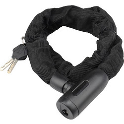 Bormann Pro Αντικλεπτική Κουλούρα Μηχανής 100cm 10mm Μαύρη