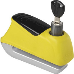 Master Lock 8303E Κλειδαριά Δισκόφρενου Μηχανής Κίτρινη