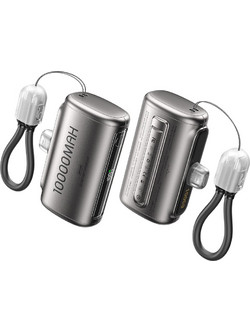 Wekome WP-109 Power Bank 10000mAh 22.5W με 2 Θύρες USB-C Anthracite