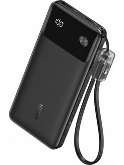 Anker A1388G11 Power Bank 10000mAh 22.5W με Θύρα USB-A & Θύρα USB-C Quick Charge 3.0 & Power Delivery Black