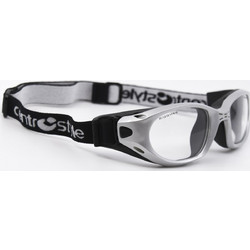 Centrostyle Active Sport 13436 Σκελετός Γυαλιών Οράσεως Κοκάλινος Λαστιχένιος Μαύρος Γκρι