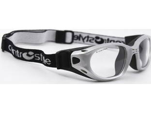 Centrostyle Active Sport 13436 Σκελετός Γυαλιών Οράσεως Κοκάλινος Λαστιχένιος Μαύρος Γκρι