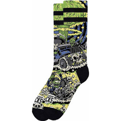 American Socks Wasteland Ανδρικές Κάλτσες Ψηλές με Σχέδια Πολύχρωμες AS517