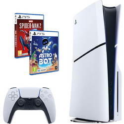 Sony PlayStation 5 Slim & Astro Bot & Marvel's Spider-Man 2